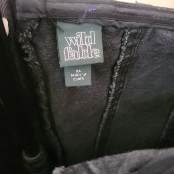 Wild Fable Black Denim Dress XL - Picture 3 of 4